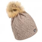 EISB�R | Isabella Lux Crystal M� berretto donna con pompon sintetico beige