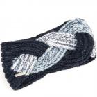 SEEBERGER| fascia lana maglia per donna blu scuro