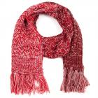 SEEBERGER | SCIARPA MULTICOLORE CON STRUTTURA rosso