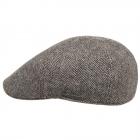 STETSON | Cappello da uomo in lana dal tradizionale look a spina di pesce grigio