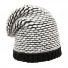 Cappello da donna bicolore bianco