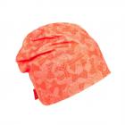 MAXIMO | cuffia jersey per bimba salmone