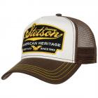 STETSON | Cappello Trucker Cappello Shield Patrimonio Americano marrone