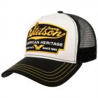 STETSON | Cappello Trucker Cappello Shield Patrimonio Americano nero