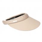 SEEBERGER | Visiera cottone marrone chiaro