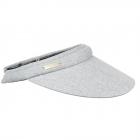 SEEBERGER | Visiera cottone grigio chiaro