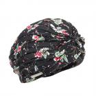 SEEBERGER | bandana Turbante viscosa rosso scuro