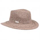 SEEBERGER | cappello traveller donna zigzag weave fango