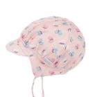 STERNTALER | cuffia baby bimba paraorecchie e laccetti rosa