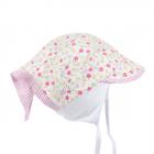 STERNTALER | fascia foulard con visierina per bimba bianco
