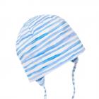 STERNTALER | cuffia baby con paraorecchie e laccetti blu