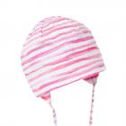 STERNTALER | cuffia baby con paraorecchie e laccetti viola 1
