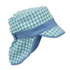 STERNTALER | berretto visiera bimbo con coprinuca celeste