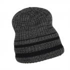 McBEANIE | cappello in maglia con fodera in pile grigio