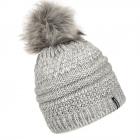 McBEANIE | berretto lana alpaka con pompon sintetico grigio