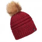McBEANIE | berretto lana alpaka con pompon sintetico rosso