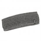 McBEANIE | fascia lana maglia con fodera pile grigio scuro