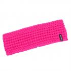 McBEANIE | fascia lana maglia con fodera pile fuxia