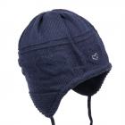 MAXIMO | Girls Baby Ohren Bindeband Motiv Svarowski Herz blu scuro