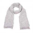 SCIARPA DONNA CINIGLIA CON LUREX 15X200CM grigio chiaro