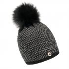 GRANADILLA | CUFFIA donna POMPON MESH CHIC nero