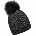 GRANADILLA | CUFFIA DONNA LANA MAGLIA LEISURE CON POMPON nero