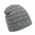 FASHION | CUFFIA BIMBA MAGLIA CON PUNTO STRUTTURATO RELIEVO grigio