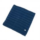 COLLO IN MAGLIA CON PUNTO STRUTTURATO 23X25 blu