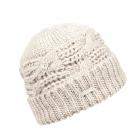 SEEBERGER | berretto con risvolto in lana maglia intrecciata beige