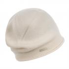 SEEBERGER | berretto lana cashmere bianco naturale