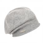 SEEBERGER | berretto lana cashmere grigio chiaro
