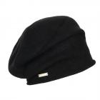 SEEBERGER | berretto lana cashmere nero