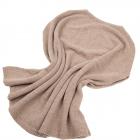 CAROL&CO | poncho lana maglia 10 CASHMERE 50 VISCOSA 40 MERINO fango