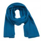 STETSON | sciarpa lana cashmere blu medio