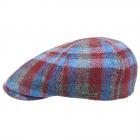 STETSON | Duck Cap Lambswool Patchwork blu