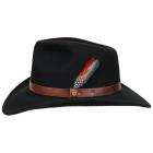 STETSON | cappello autdoor Western Woolfelt nero
