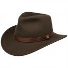 STETSON | cappello autdoor Western Woolfelt verde oliva.