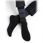 BLEUFORET | CALZINI UOMO DISEGNO RIGHE nero