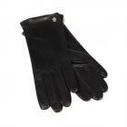ROECKL | Damen Lederhandschuhe Seidenfutter nero