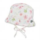 STERNTALER | cappello tessuto fiorale per bambina naturale