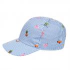 MAXIMO | Kids Cap a righe celeste