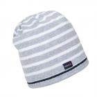 MAXIMO | Kids Beanie Ringel maritim grigio
