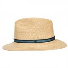 BORSALINO | Cappello Panama Raffia Crochet Argentina ala larga naturale