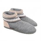 GIESSWEIN | pantofole con calzino KIEL 74/10/55179 grigio