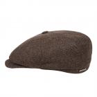 STETSON | Flatcap Hatteras Wool marrone