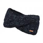 BARTS | Fascia da donna con dettaglio attorcigliato in caldo misto lana blu scuro
