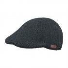 BARTS | Berretto piatto da uomo Driver Cap in misto lana blu scuro
