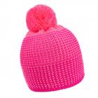 McBEANIE | CUFFIA POMPON LANA fuxia