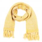 SEEBERGER | SCIARPA LANA MAGLIA CON LUREX giallo
