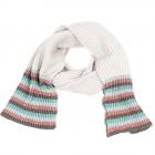 SEEBERGER | sciarpa donna con lurex grigio chiaro